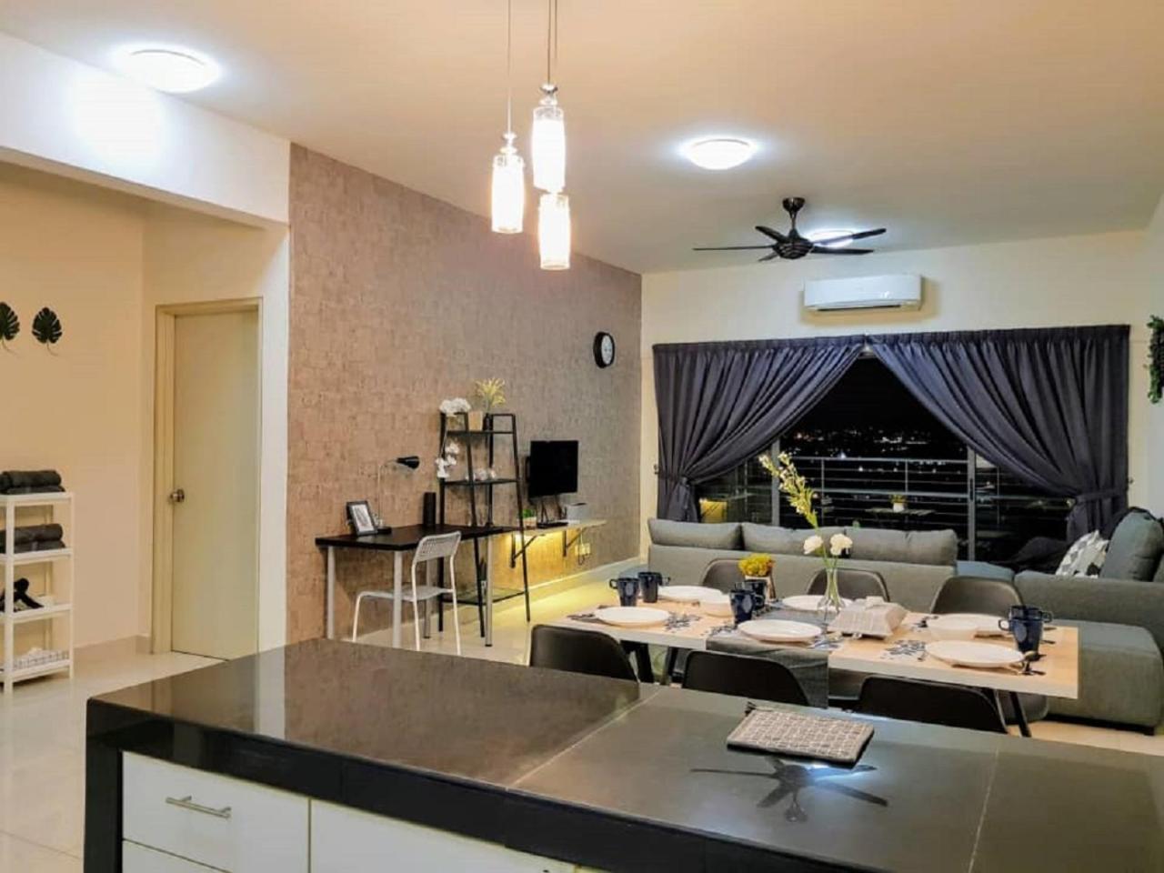 Puchong 8-12 Pax 5Min Lrt Cozy Apartment Ioi Mall Екстериор снимка